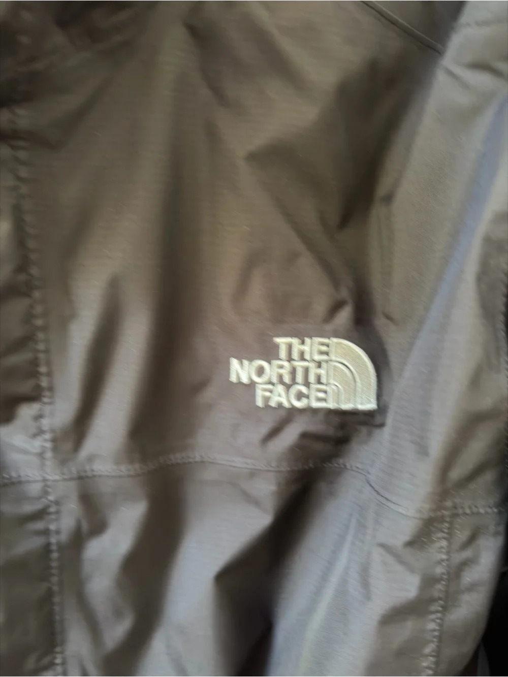 The North Face Black Hooded Rain Jacket